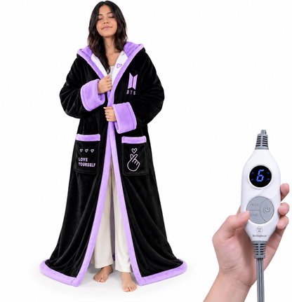 🔥Cozy Wearable Heated Blanket with Foot Pocket